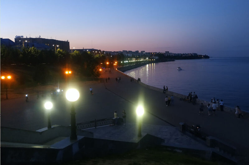    «Ночной Камышин». (автор: Иван Хорошев, Самара)