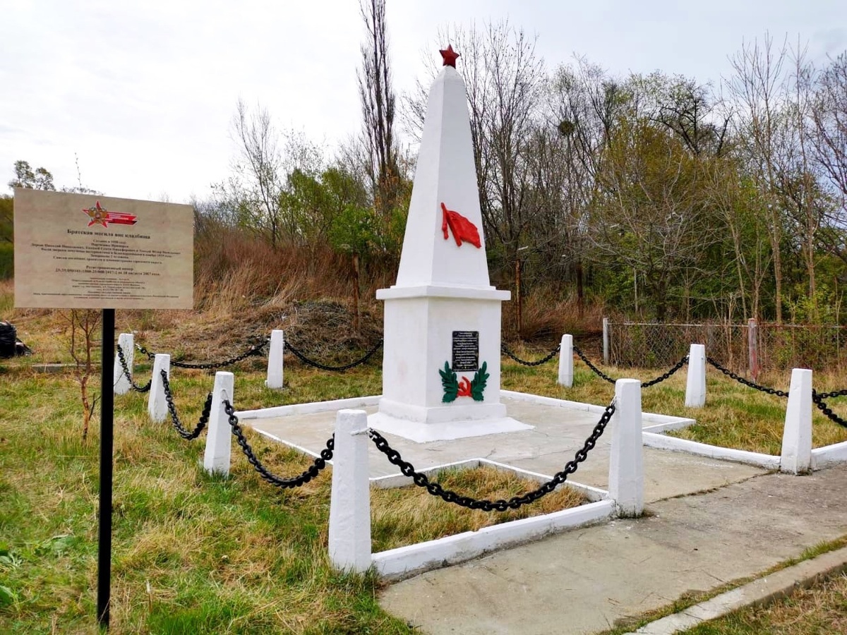 ПАМЯТНИК ГЕРОЯМ ГРАЖДАНСКОЙ ВОЙНЫ 1917 –1922 годов