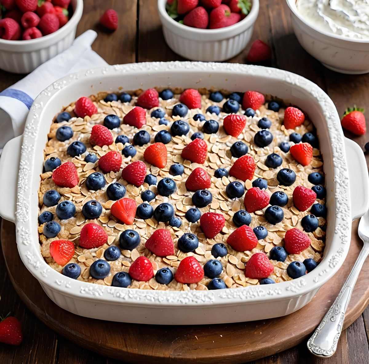 Для греческой запеканки с овсяными хлопьями и ягодами лучше всего использовать овсяные хлопья быстрого приготовления или экстра. Эти типы хлопьев быстро разбухают и хорошо впитывают жидкость, что делает их идеальными для запеканок.