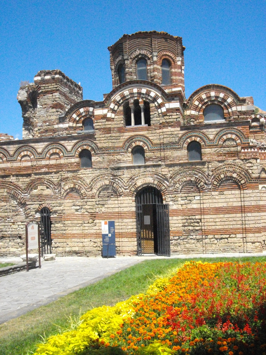 Церковь в городе Несебр, Болгария