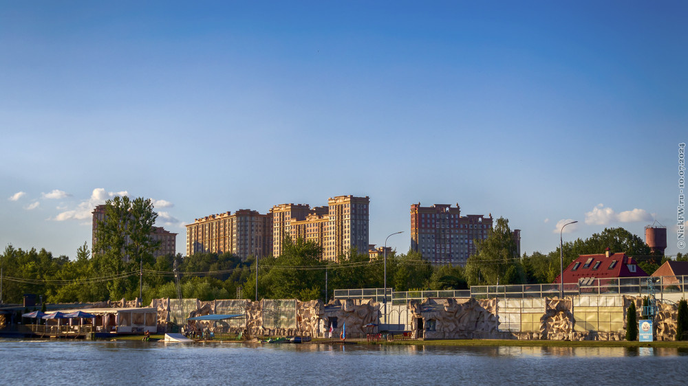 2. Вид от пруда Чайка на Рассказово © NickFW.ru — 10.07.2024г.