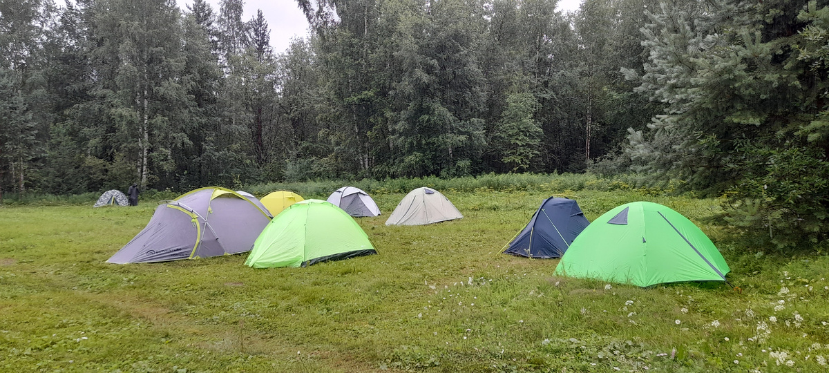 Наш палаточный городок