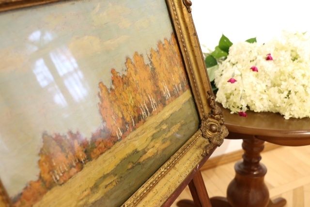    Собрание Плесского музея пополнилось еще одной картиной Петра Петровичева