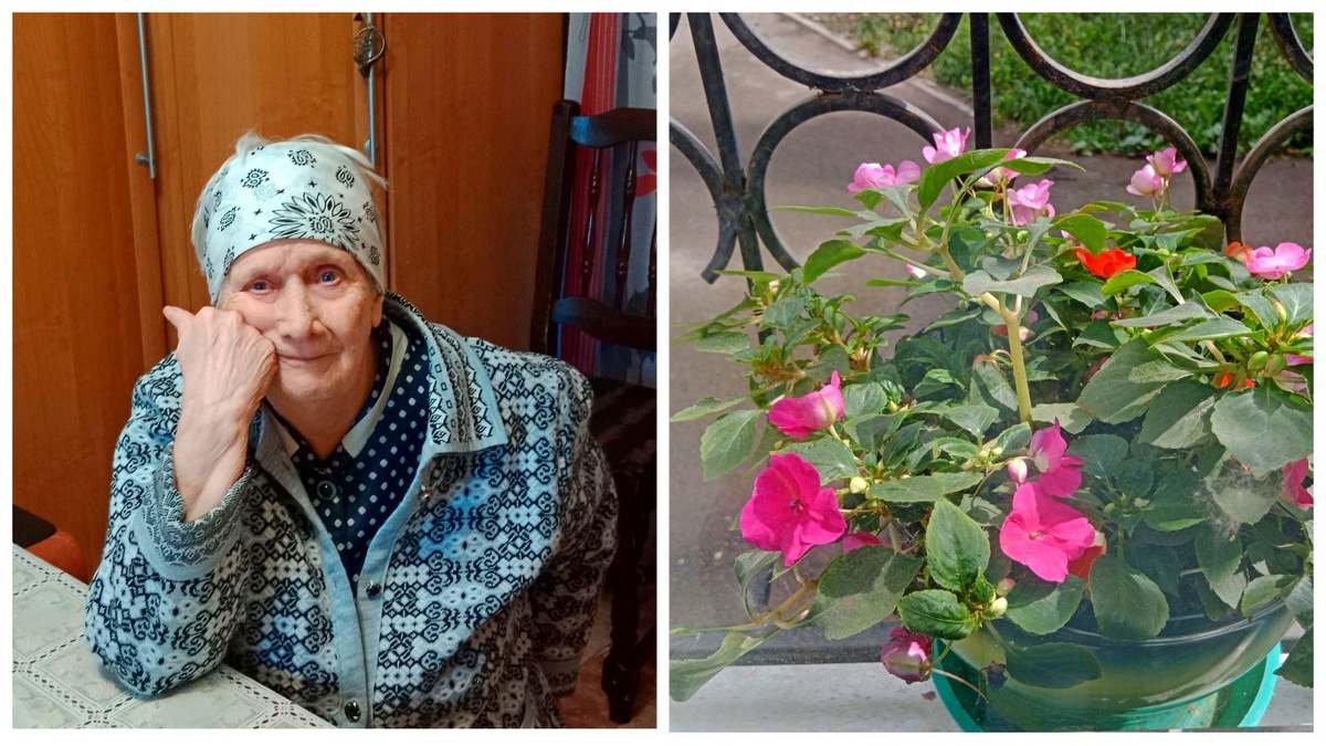 Антонина Андреевна ждет свою невестку у окна