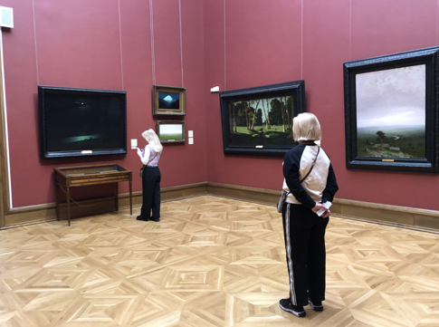 Третьяковская галерея. Зал произведений Архипа Куинджи