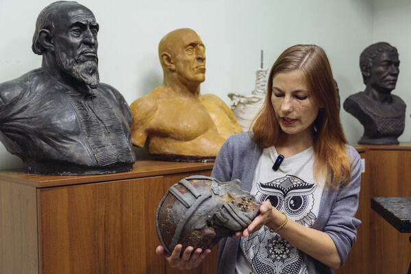 Научный сотрудник Центра физической антропологии института этнологии и антропологии РАН Екатерина Просикова / «Газета.Ru»   📷