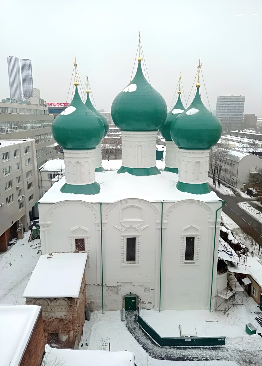 Церковь Рождества Пресвятой Богородицы. Сейчас реставрируется. Фото: Яндекс Карты