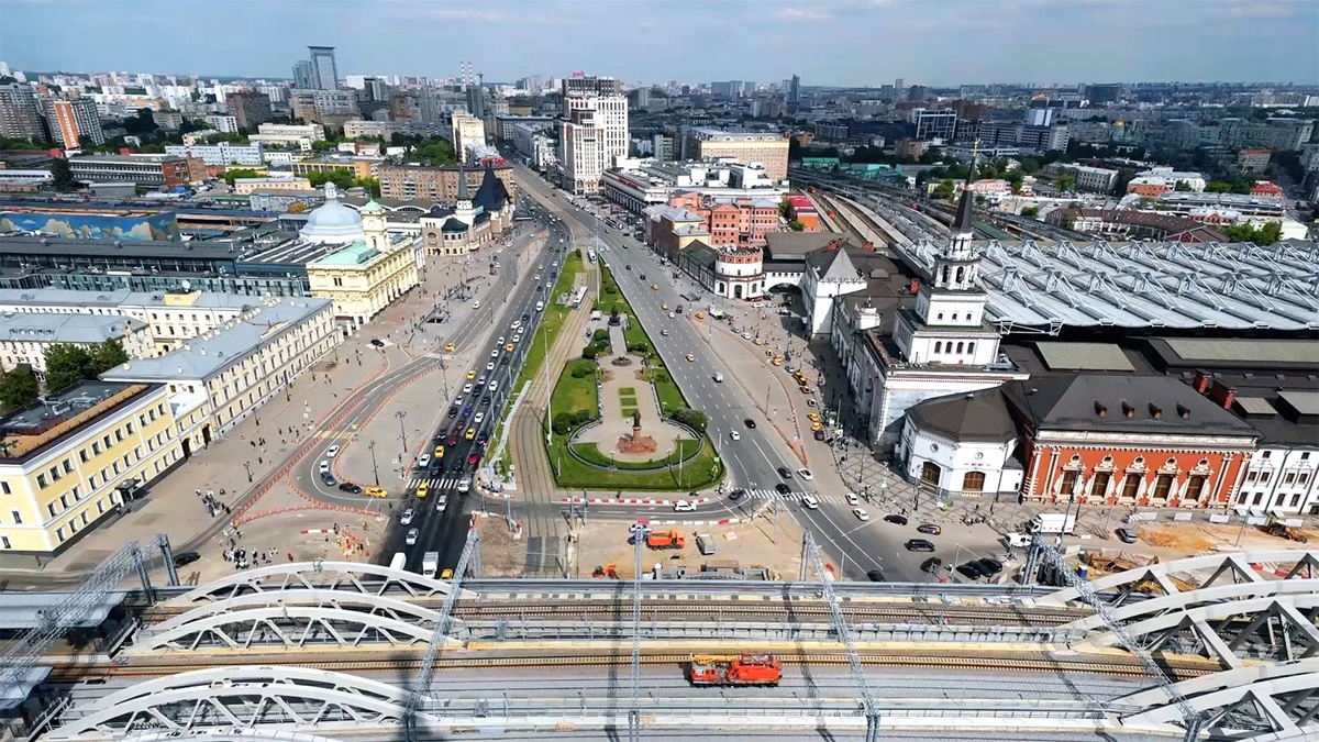 Комсомольская площадь. Фото: mos.ru