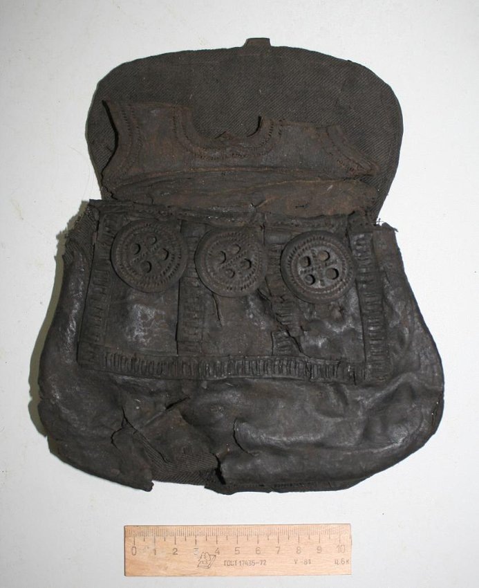 Сумка-калита, конец XV–XVI вв. Музей Москвы