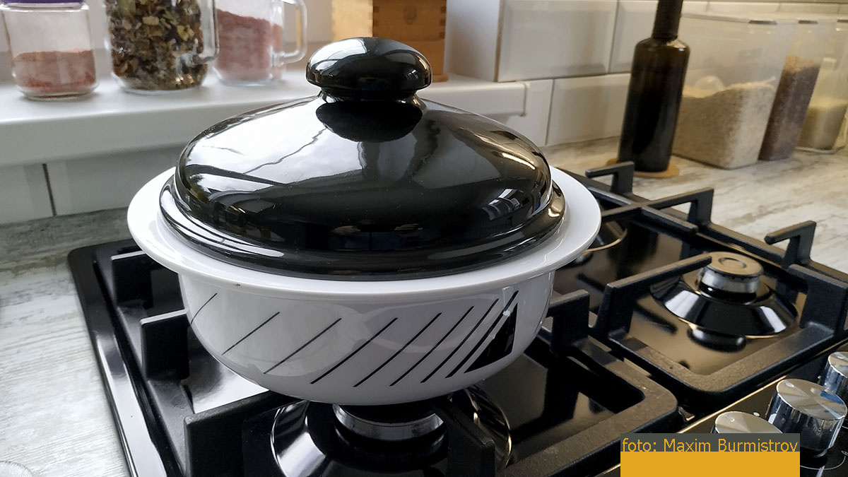 Кастрюля не из металла времен Олимпиады-80??? Да такого быть не может!