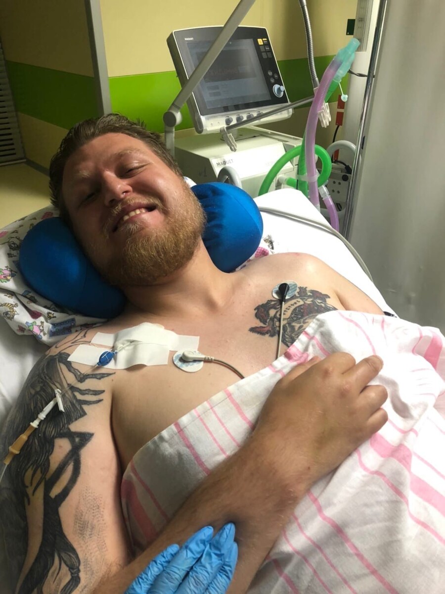 Владимир в больнице