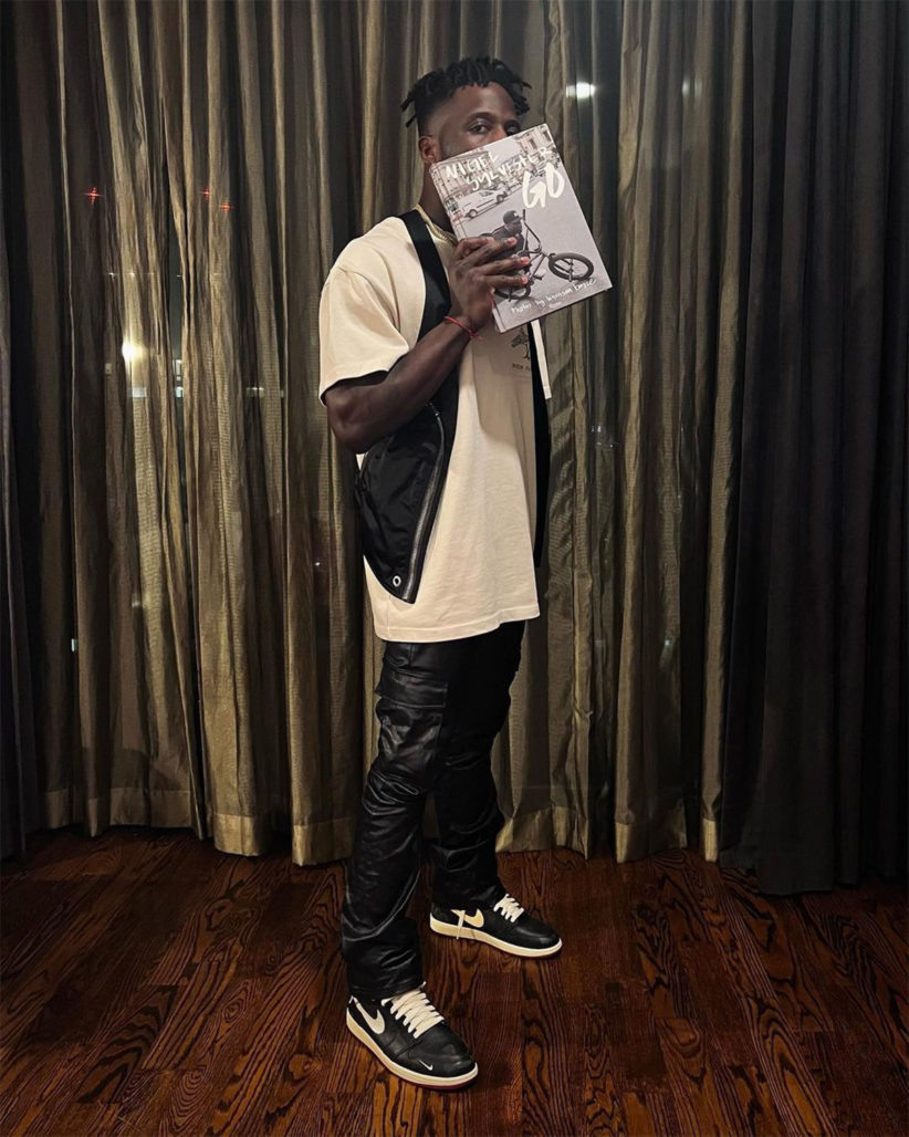 Nigel Sylvester x Air Jordan 4 RM Driveway Grey 7 CustomDrop
