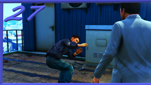 Майкл Пошёл На Угрозы!!! ( Grand Theft Auto V ) #27