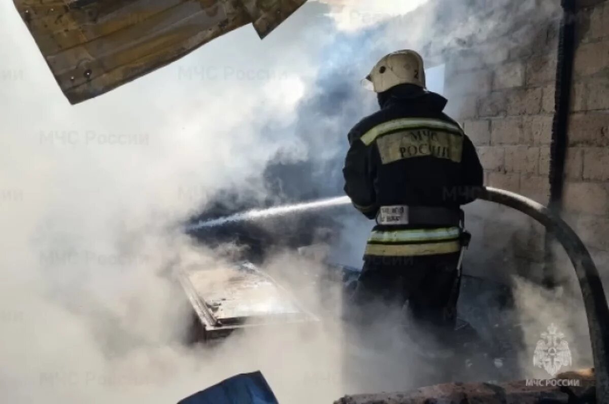    Горящий холодильник едва не оставил без дома станичников под Волгоградом