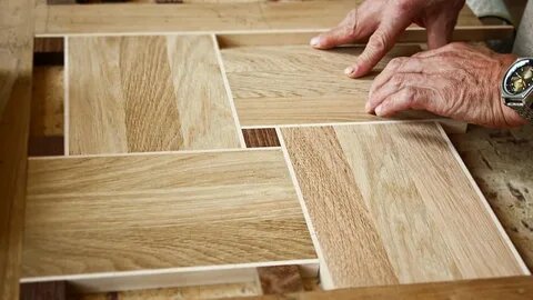 Различные способы оформления пола: паркет, ламинат, керамическая плитка