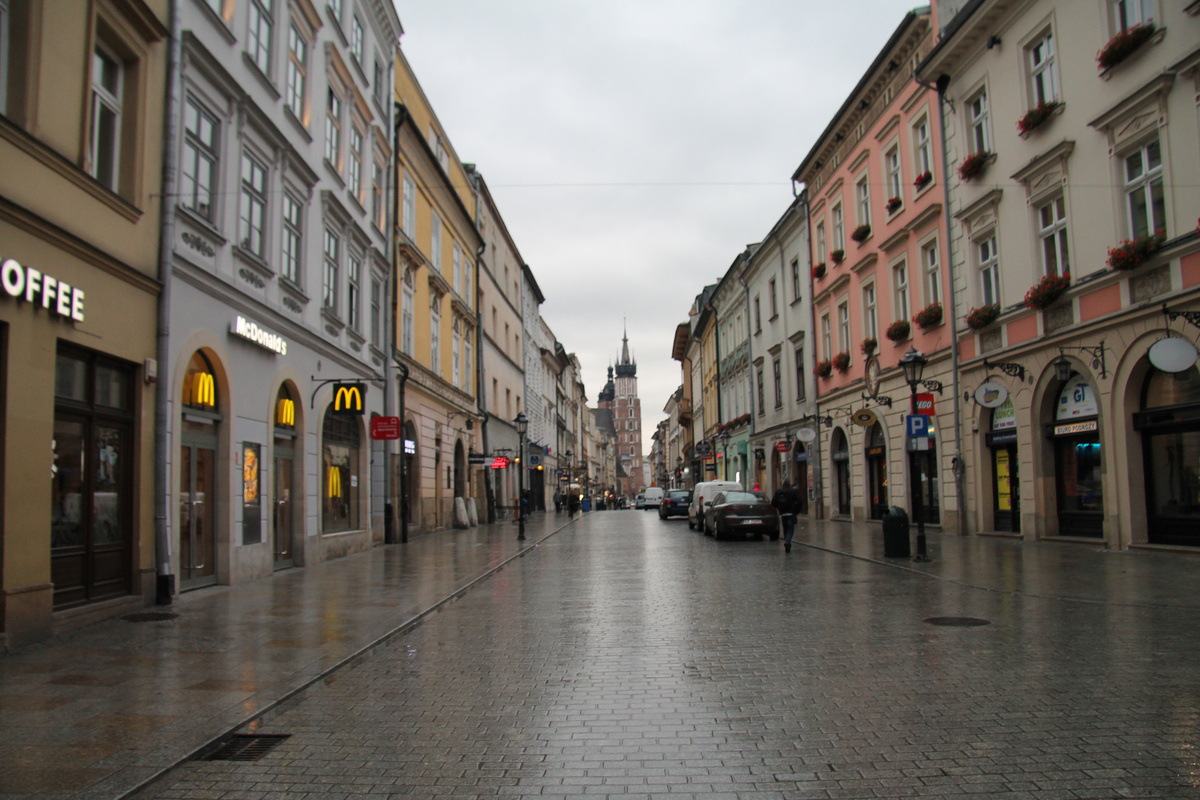 Флорианская улица. Краков
