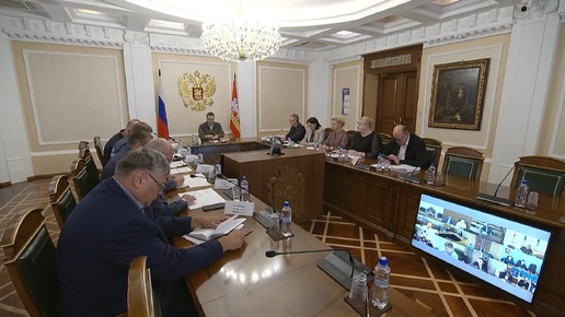 Губернатор Алексей Текслер провел заседание штаба по устранению последствий паводка в регионе