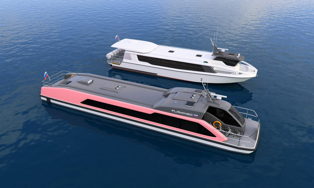 Суда проектов "Фламинго" и "Пеликан" получат форсированные двигатели / Фото: АН Марин Консалтинг  📷
