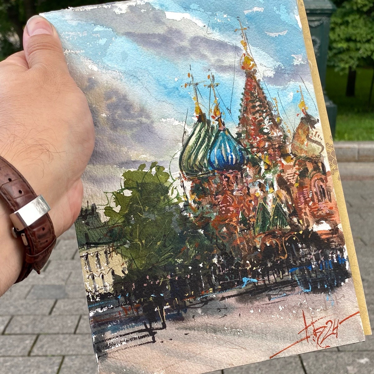 Плэнер на Красной Площади