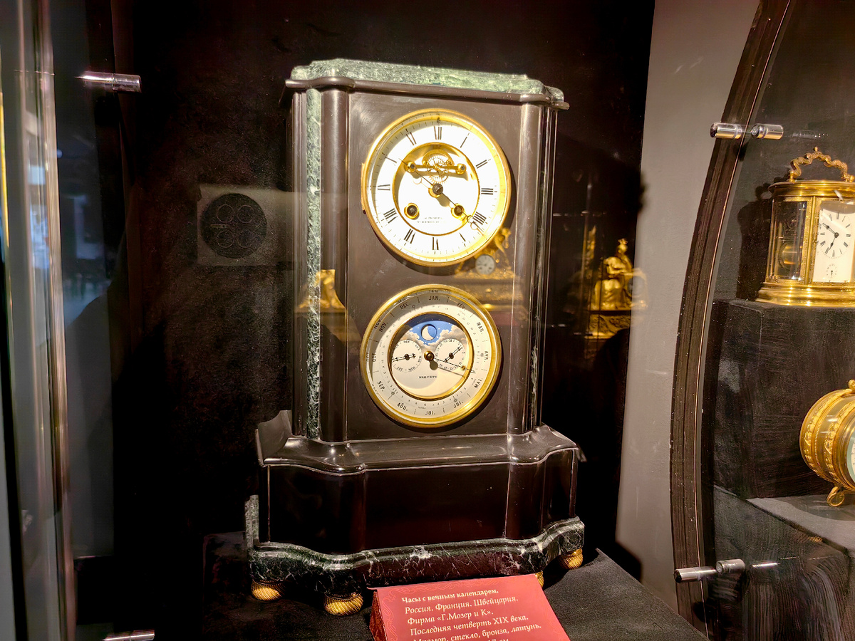 часы с вечным календарем