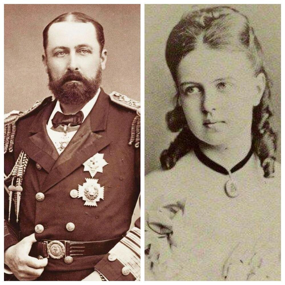    Принц Альфред, герцог Эдинбургский / Великая княжна Мария Александровна Романова