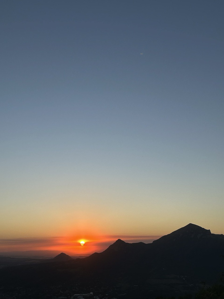 Закат над Бештау