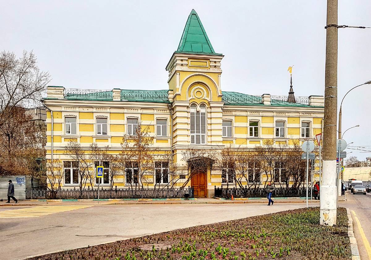 Здание Воскресной школы Данилова монастыря г. Москвы 