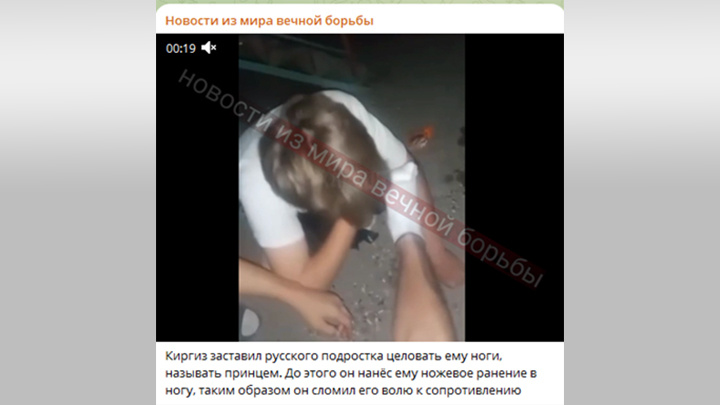 СКРИН С ТГ-КАНАЛА "НОВОСТИ ИЗ МИРА ВЕЧНОЙ БОРЬБЫ"