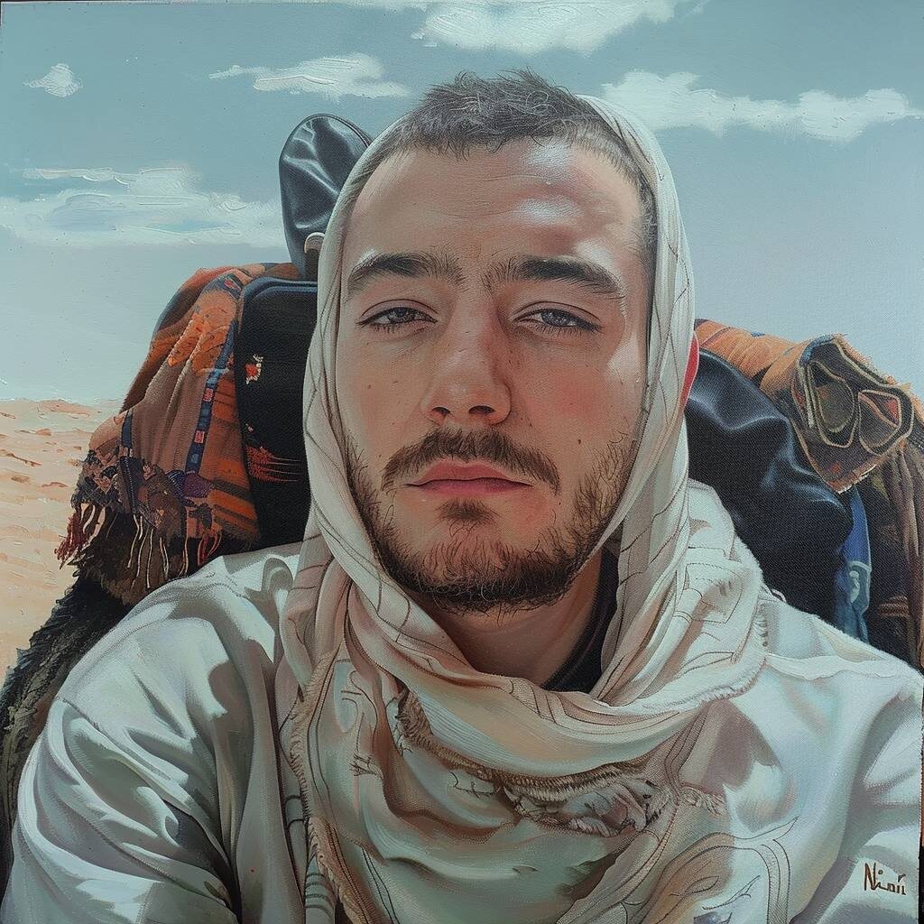 Томас Гайсанов в пути на гору Немрут