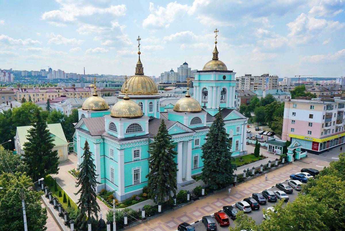 Спасо-Преображенский кафедральный собор города Белгорода