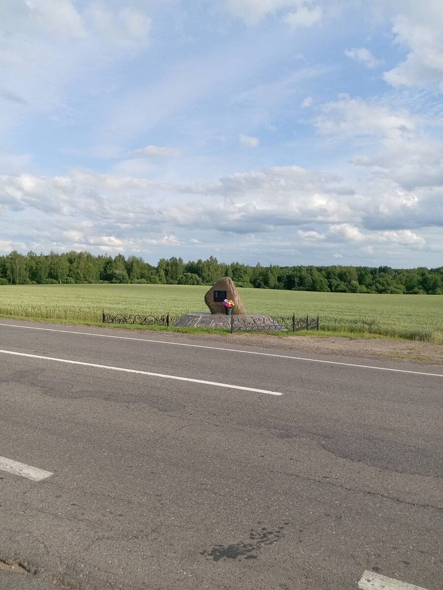 Фото автора. Поле, над которым развеян прах председателя