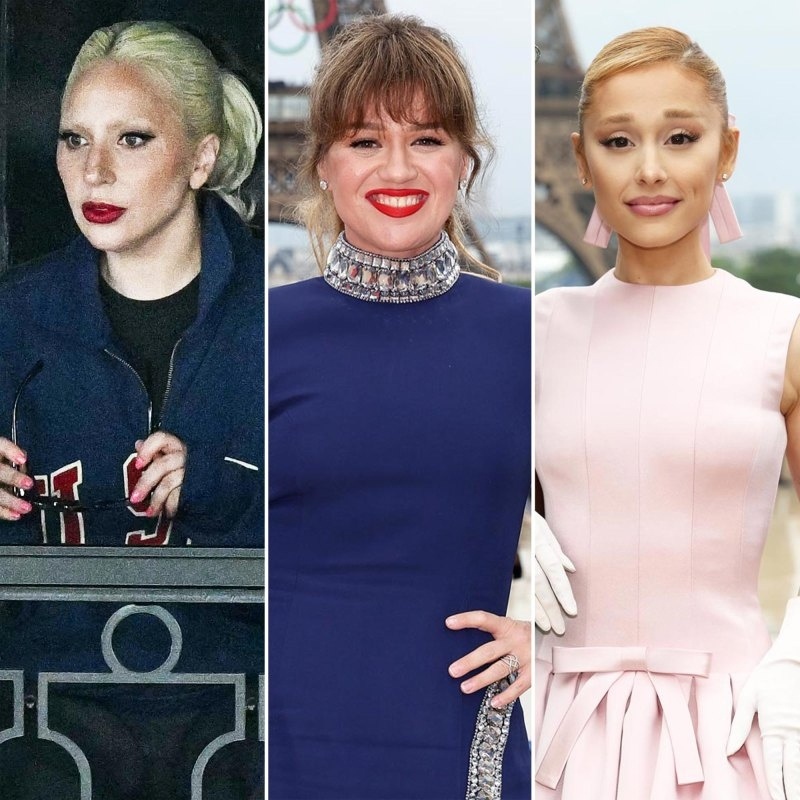 Lady Gaga, Kelly Clarkson and Ariana GrandeGetty Images (3)