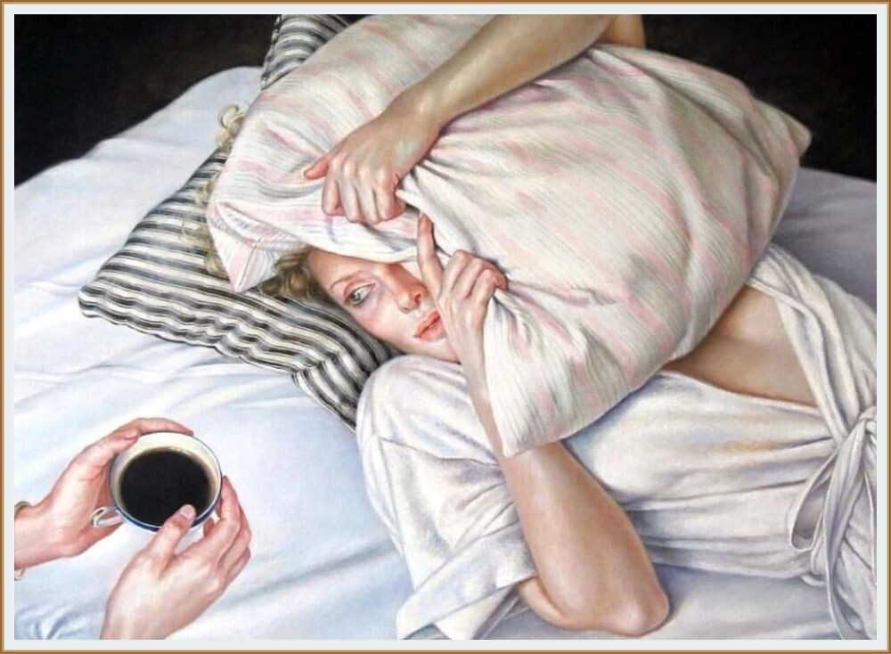 Картина французской художницы Франсис ван Хоув /  Francine Van Hove