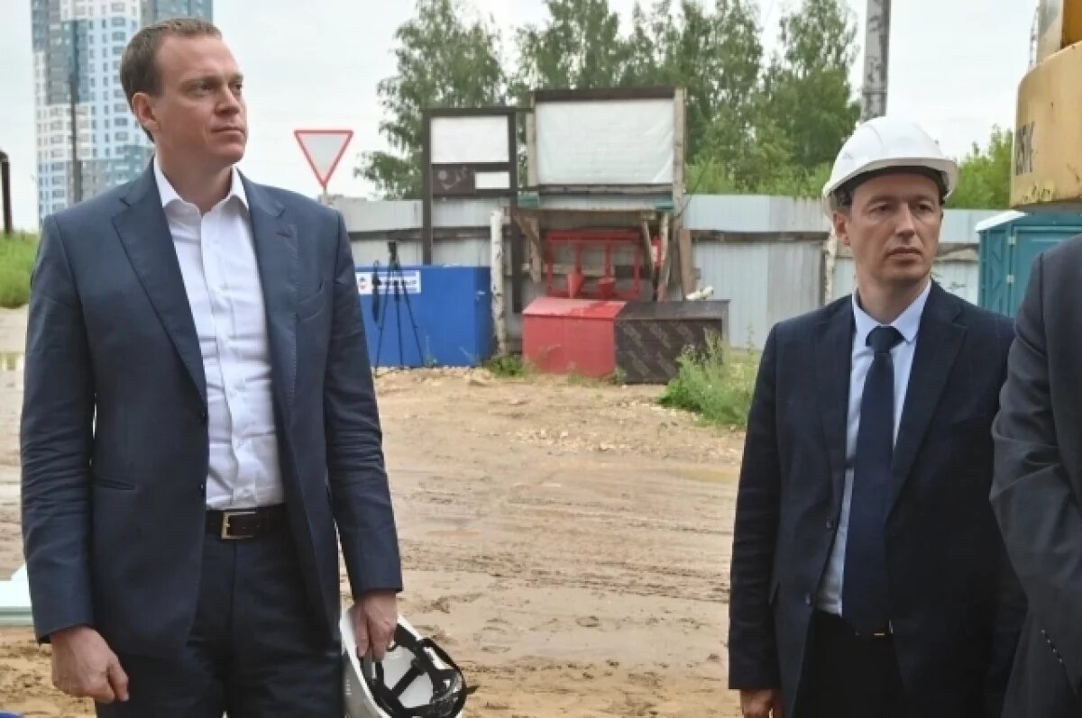    Павел Малков оценил темпы строительства новой школы в «Олимпийском»