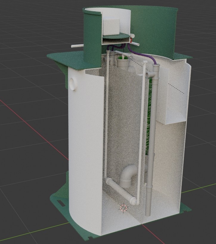 Характеристики станции биологической очистки сточных вод