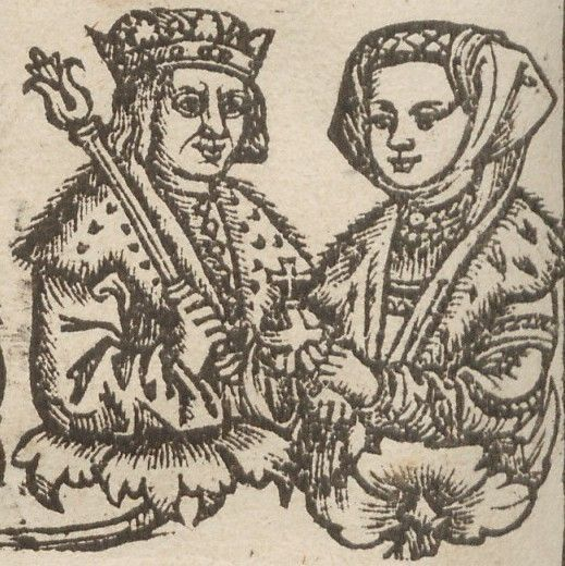 Елена Ивановна с мужем Александром – 1519 год