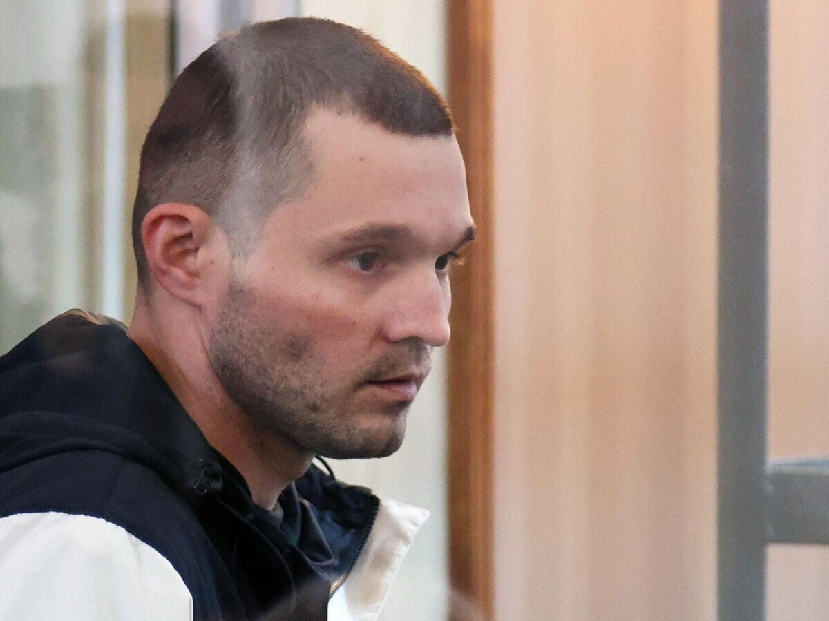    Бывший штаб-сержант США Гордон Блэк на заседании в Первомайском районном суде Владивостока© РИА Новости / Илья Аверьянов