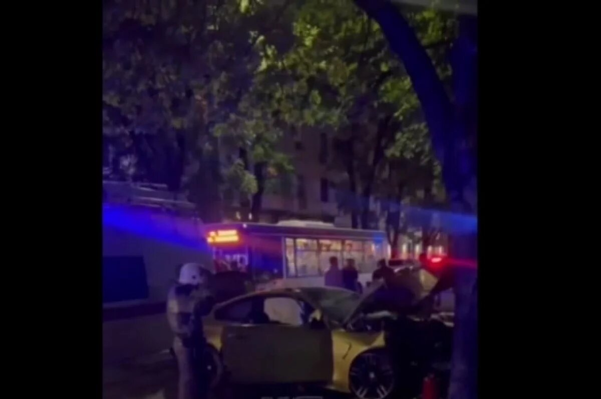    Четыре человека пострадали в массовом ДТП в центре Краснодара