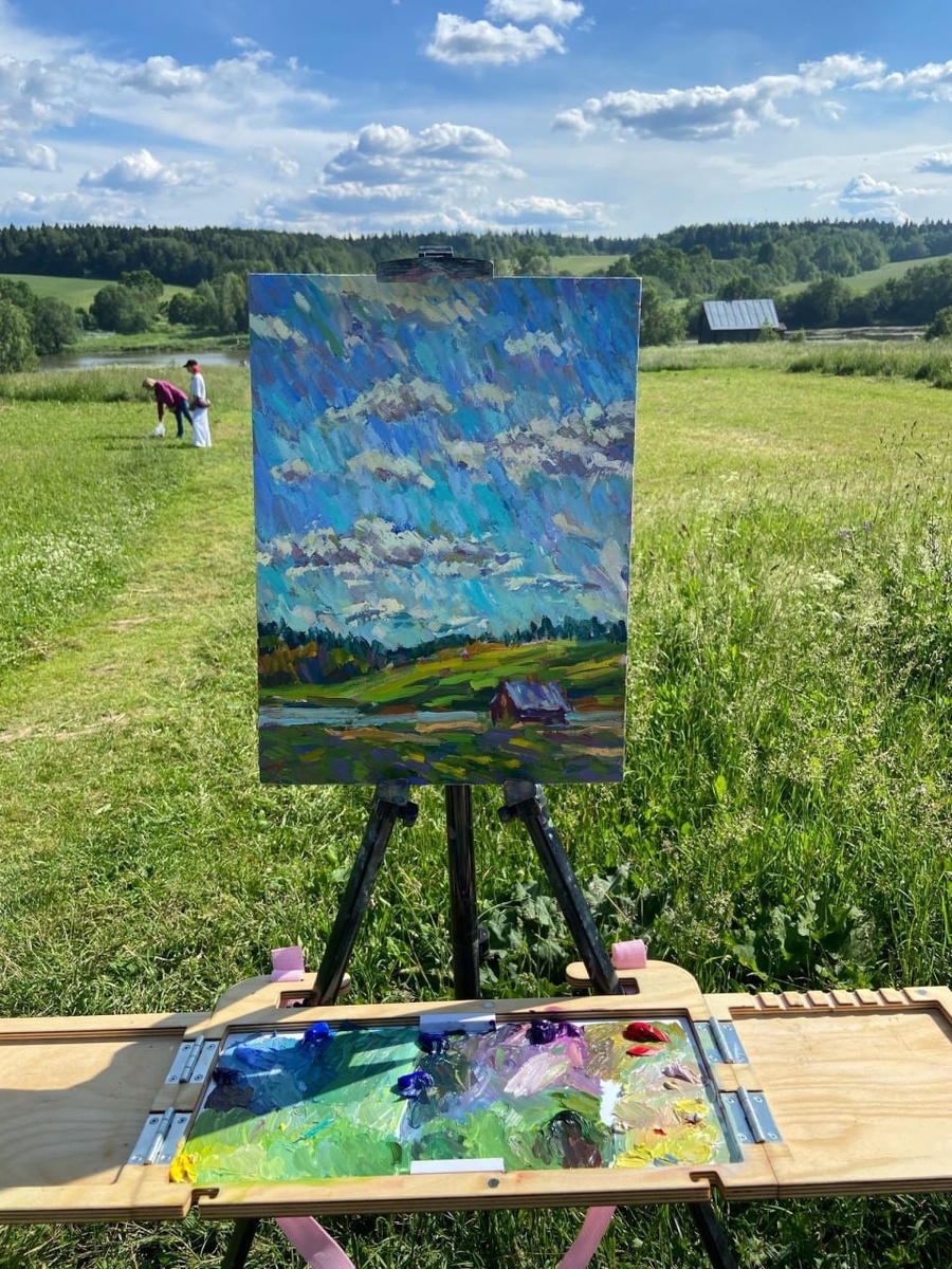 Барский луг в Мураново. Автор Дарья Степанова