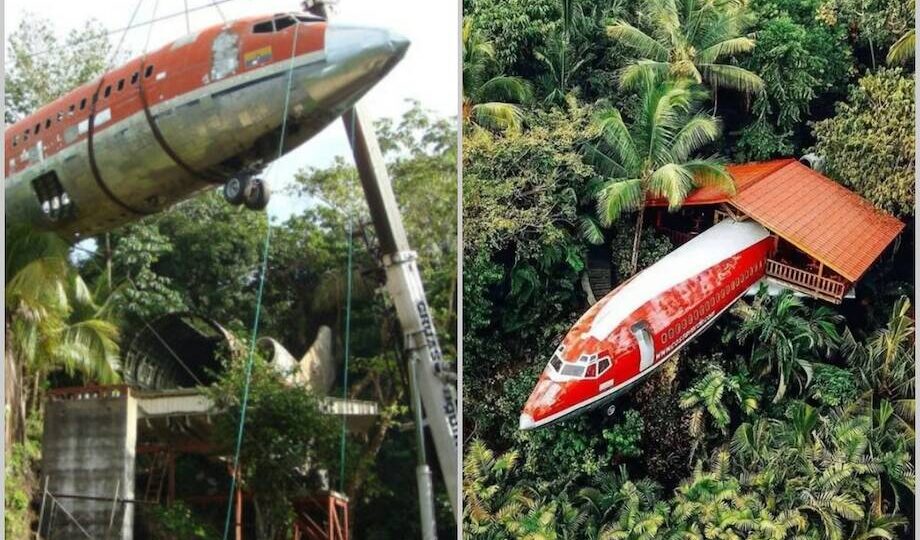 Пожить в боинге: как старый самолет превратили в классный отель