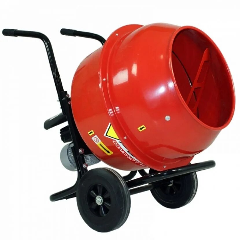 Электрическая гравитационная бетономешалка