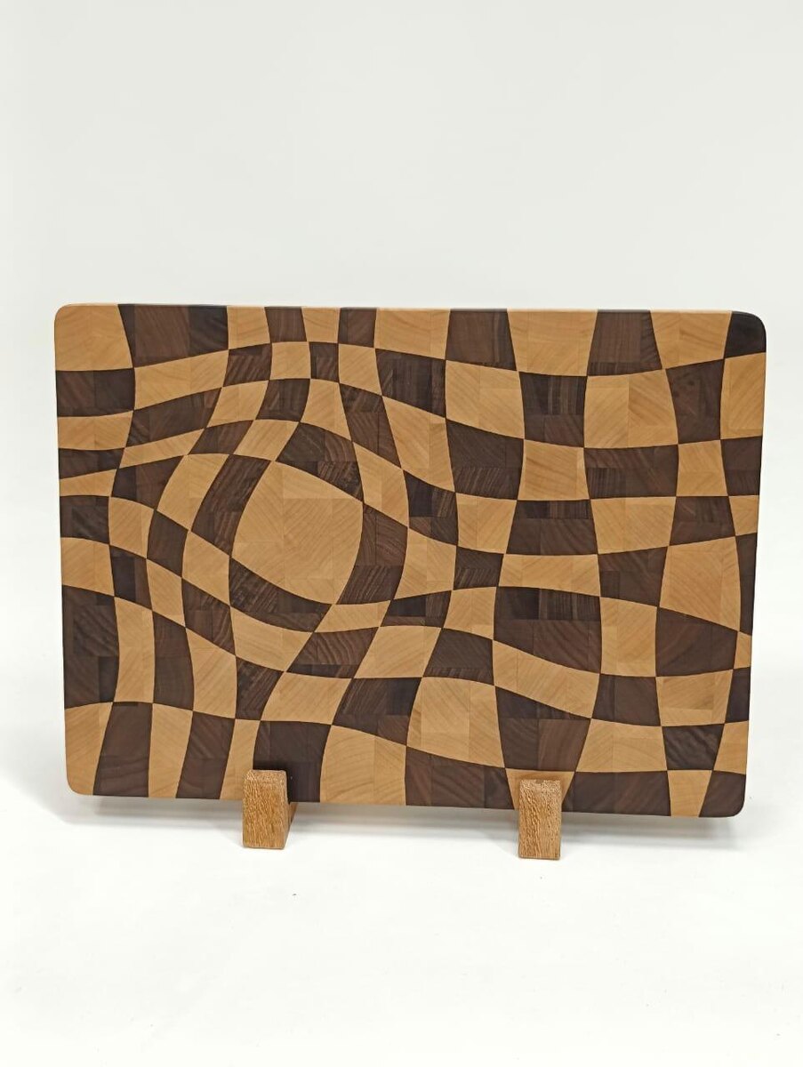 торцевая доска "3D" Zernin Handcrafted
