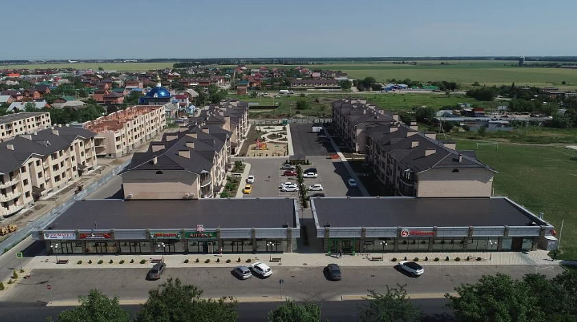 поселок Знаменский в Краснодаре