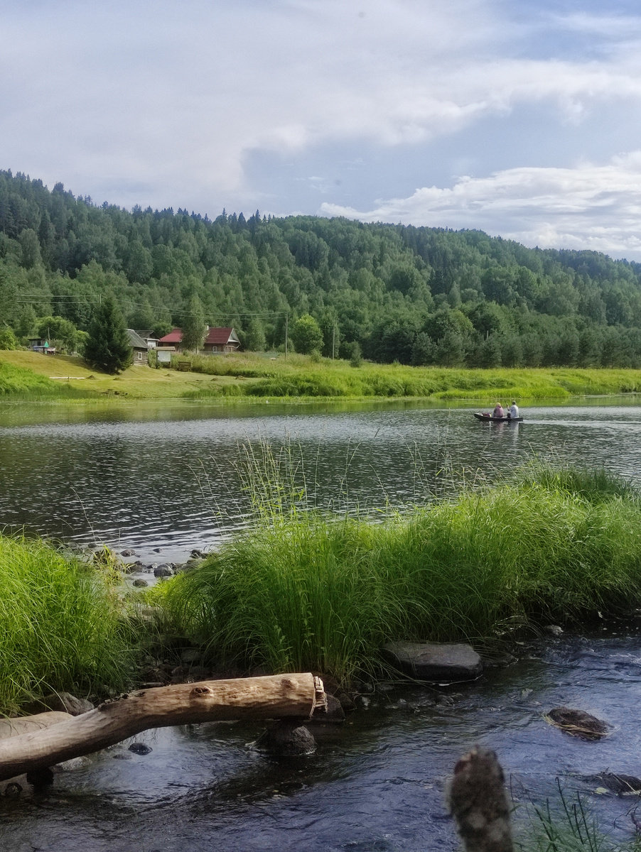 Река Оять. Это тоже места вепсов.