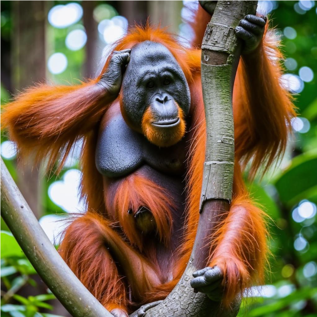 Орангутанг.