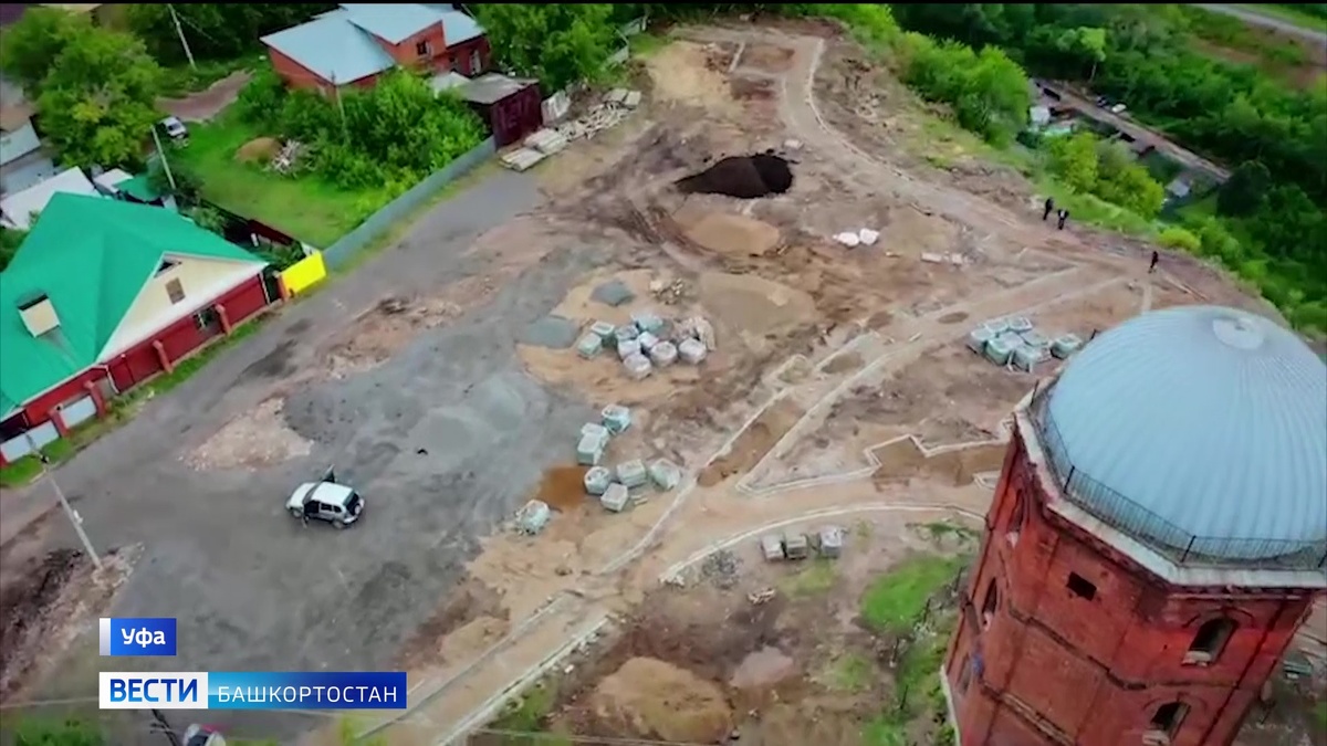    В Уфе сделают пеший спуск от водонапорной башни за Телецентром к набережной Белой