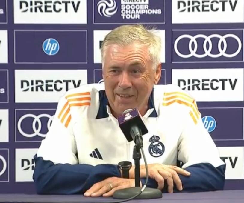 🗣 | Анчелотти: «Эндрик сыграет 45 минут против «Милана».

Его адаптация проходит очень хорошо».