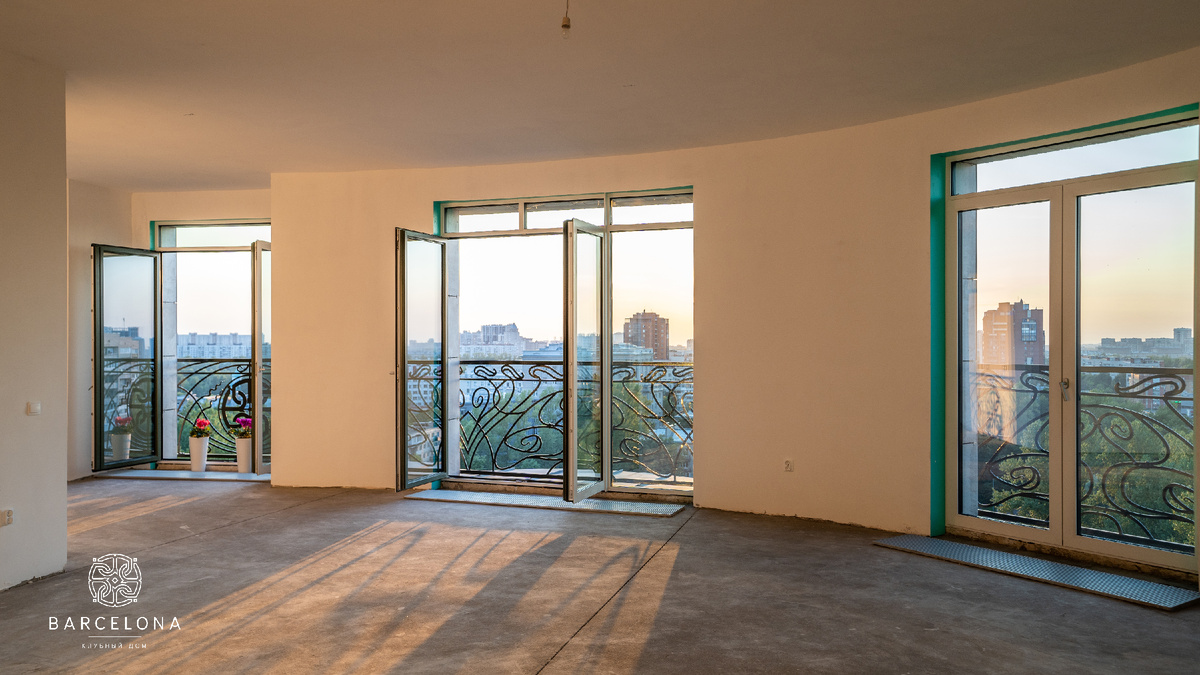 Квартира с отделкой white box в Клубном доме BARCELONA