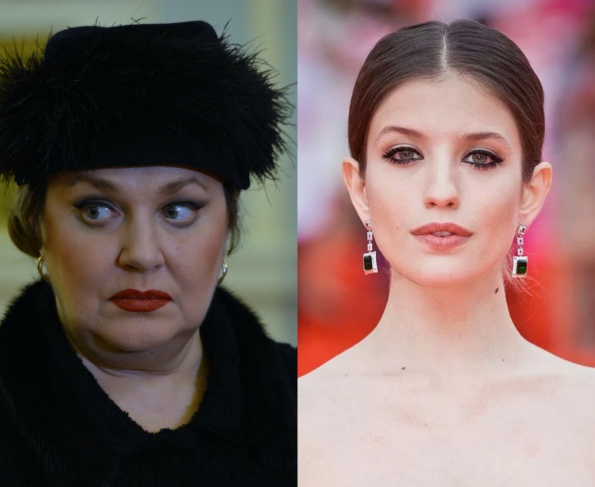 на фото Анна Чиповская с мамой Ольгой Чиповской