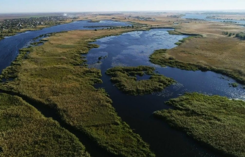    Острова на Днепре.